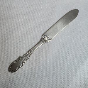 1892 Frank Whiting ORLEANS Sterling Silver Flat Handle Butter Spreader Knif 14g